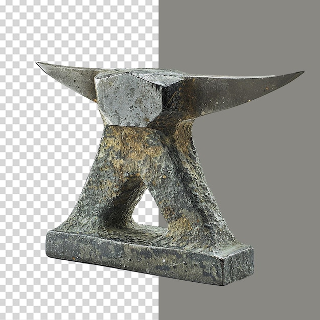 PSD anvil png isolated on transparent background