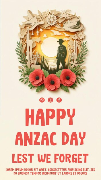 anzac day template