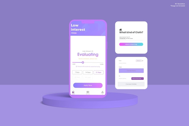 App Screen Mockup