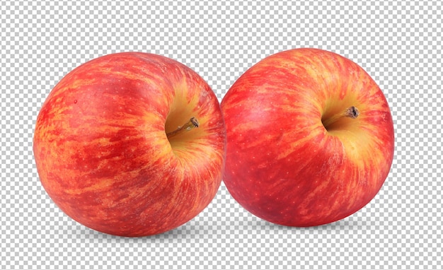 Apple isolated on alpha layer