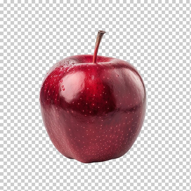 Apple isolated on transparent background