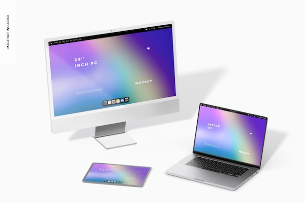 Apple Multi Devices Mockup 02