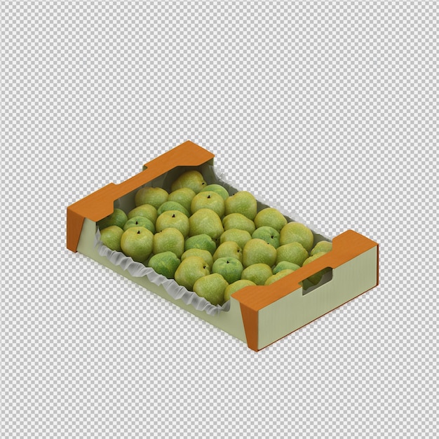 apples 3D render