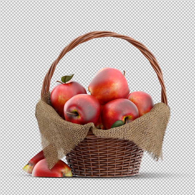 apples 3D render