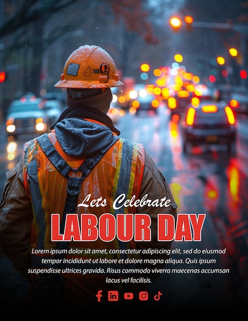 Appreciate the Workforce Creative Labor Day Custom Flyer Template