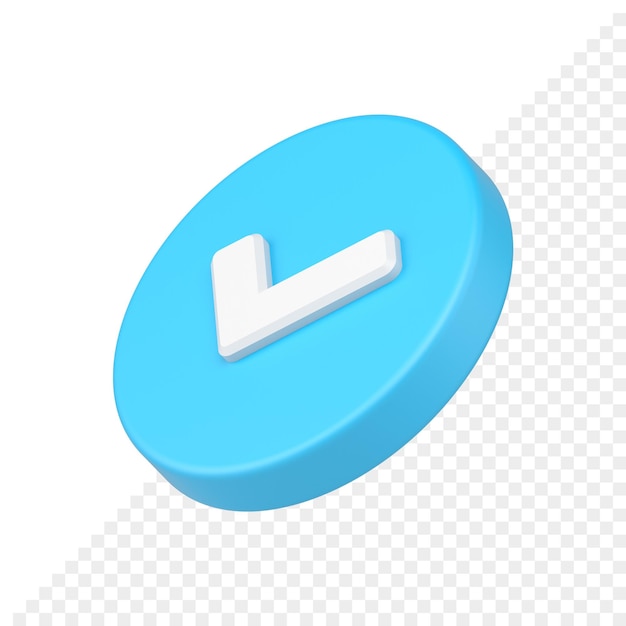 Approved 3d icon