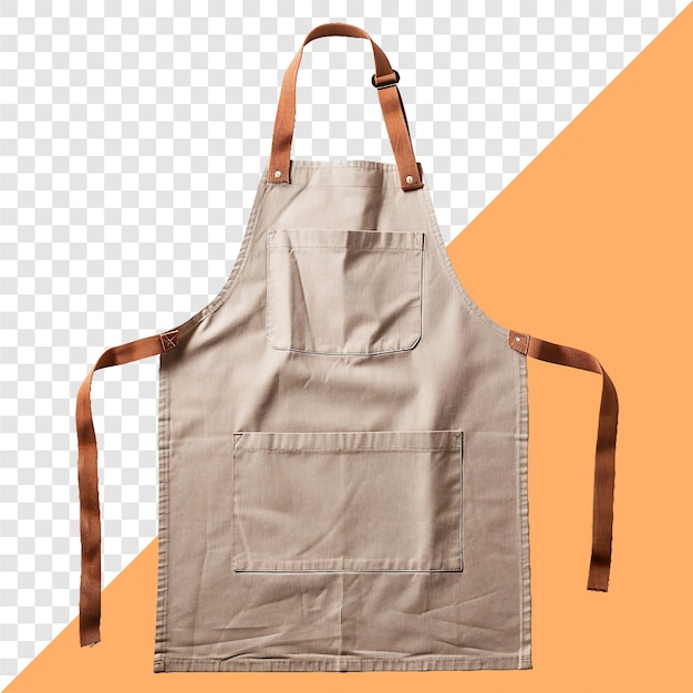 PSD apron transparent background isolated image generative ai