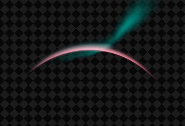 Arc Aurora a Smooth Curved Band of Light That Arches Across the Y2K InspiredSky Glowing Steadily