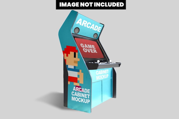 PSD arcade cabine mockup