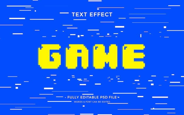 Arcade text effect