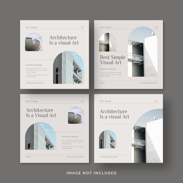 Architecture Instagram Post template