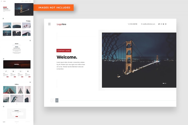 Architecture Website Template