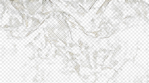 PSD army military camouflage net realistic isolated on transparent background