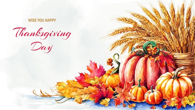 PSD arrangement of thanksgiving foodstuff background template