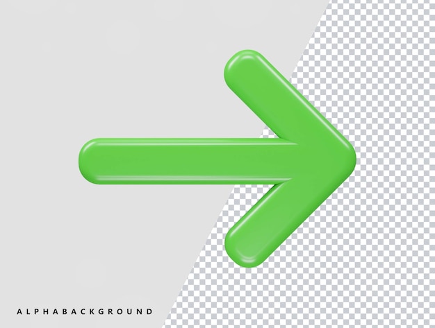 Arrow icon render