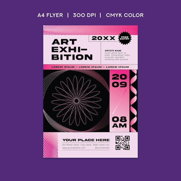 Art Exhibition Flyer