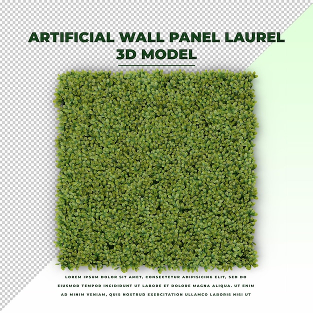 Artificial wall panel Laurel