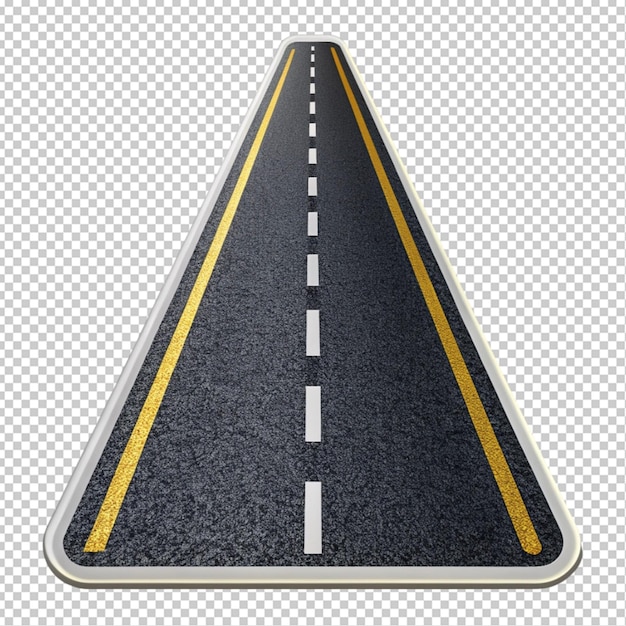 asphalt road sticker transparent background