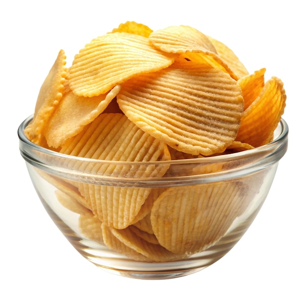 PSD assorted gourmet chips collection perfect for creative food packaging and snack branding