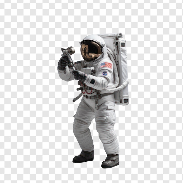 A astronaut transparency background PSD