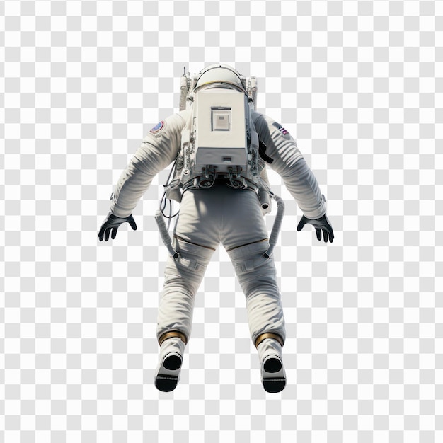 A astronaut on transparency background PSD