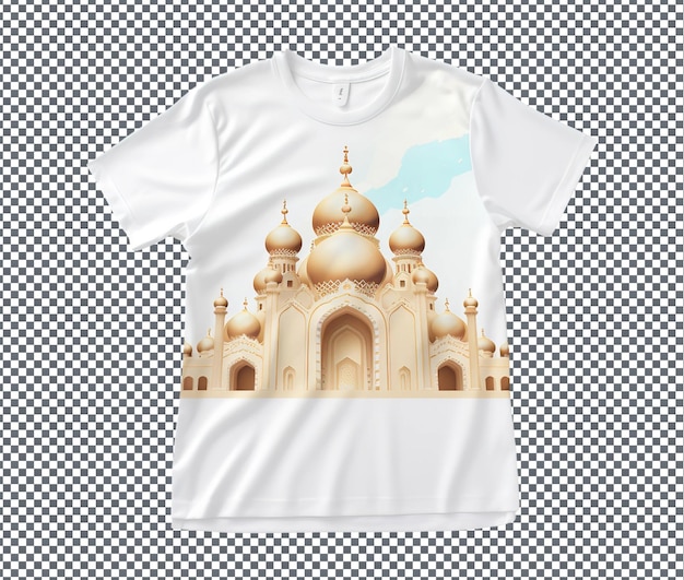 Attractive Ramadan Themed TShirt isolated on transparent background