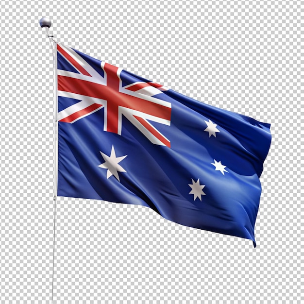 Australia Metallic flag