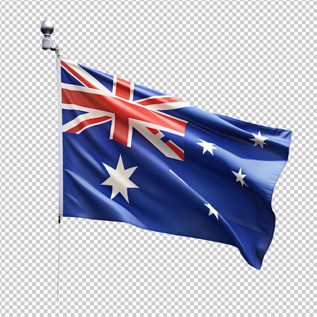 Australia Metallic flag