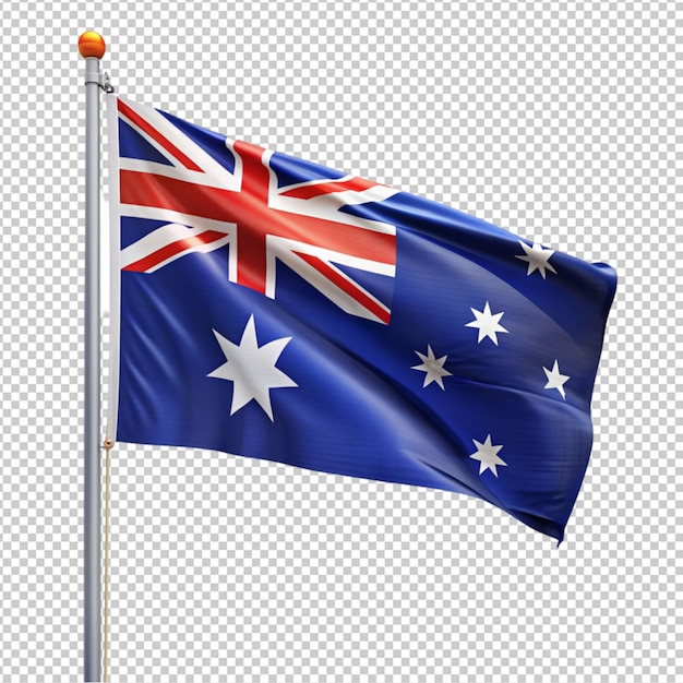 Australia Metallic flag