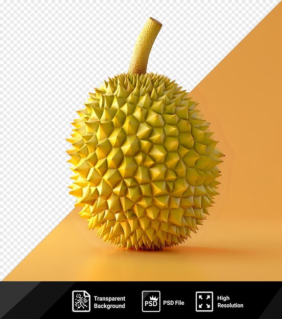 awesome king of fruits durian this has clipping path png psd