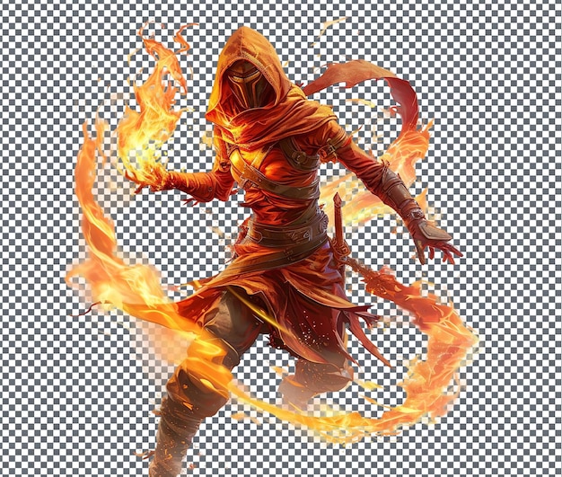 Awful Cinder Emberbane isolated on transparent background