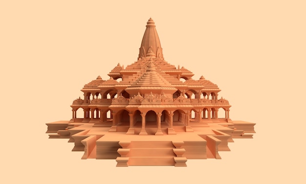 Ayodhya Ram Mandir Front View