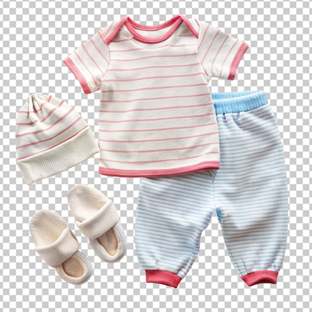 Baby clothes transparent background