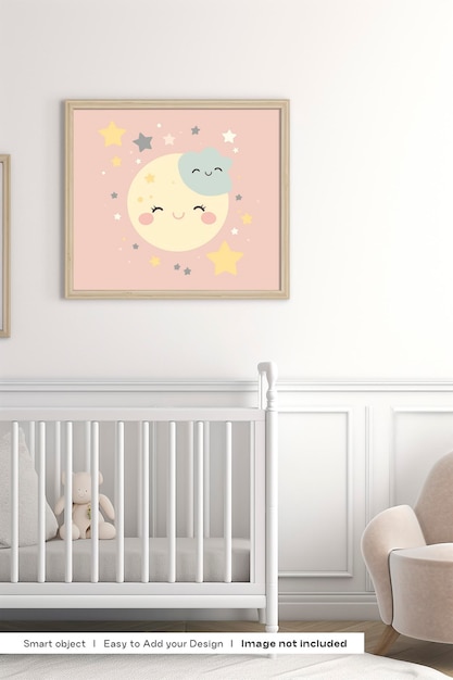 Baby Room Frame Mockup