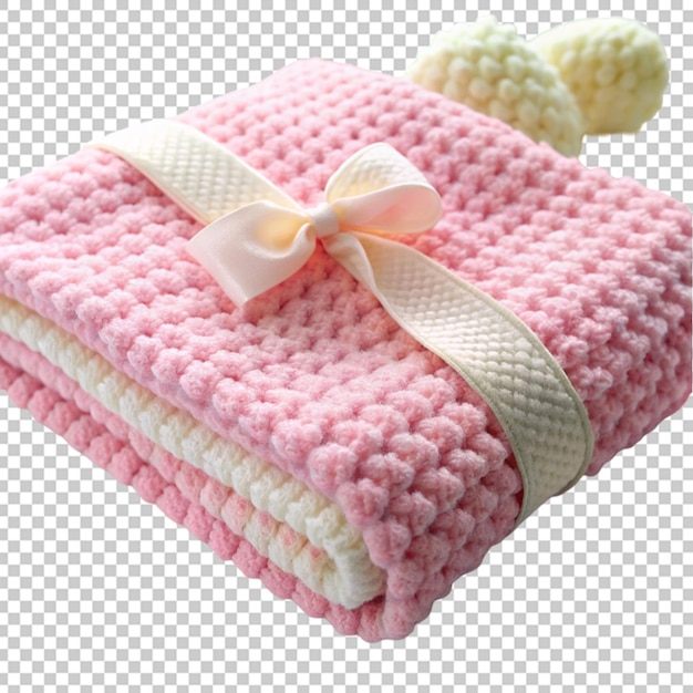 Baby soft blanket transparent background