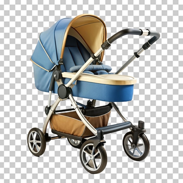 baby stroller isolated 3d