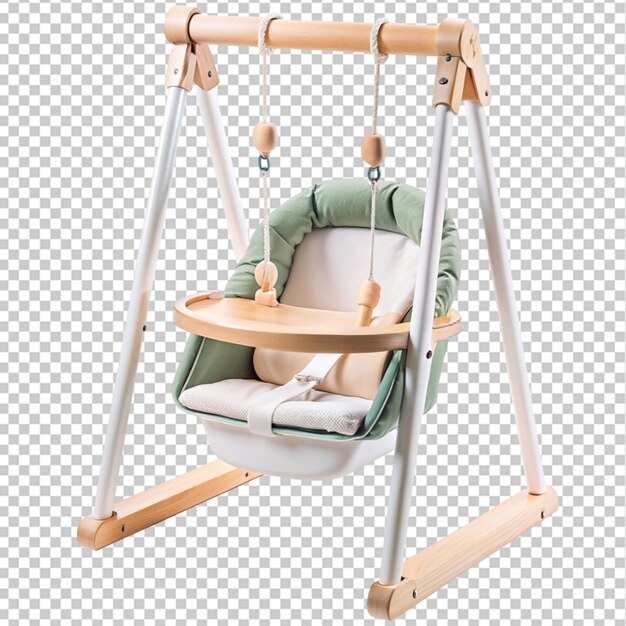 baby swing on transparent background