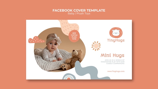 PSD baby template design