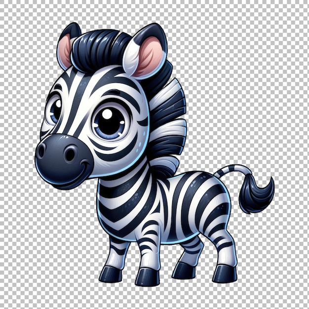 Baby Zebra Cartoon Cute Zebra Clipart