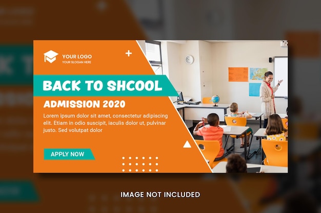 Back To School Banner Cover Facebook