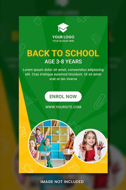 Back To School Banner Instagram Post