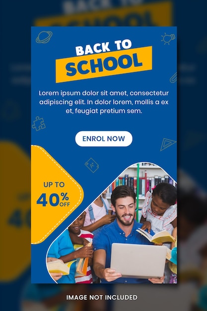 Back To School Banner Instagram Post