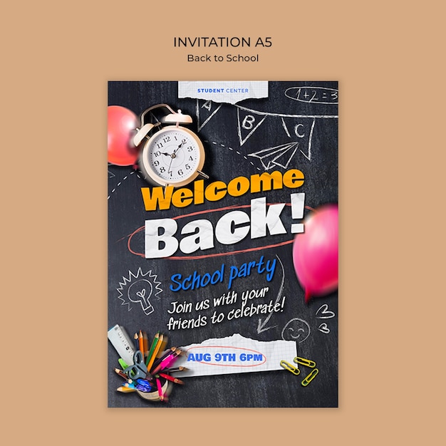 PSD back to school ceremony template