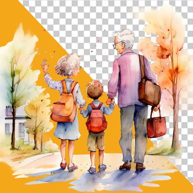 PSD back to school png illustration