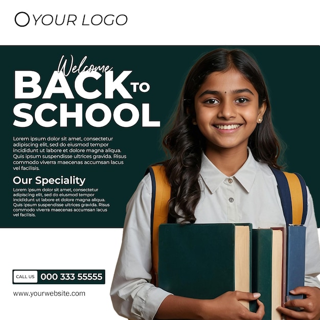 Back To School Post Design