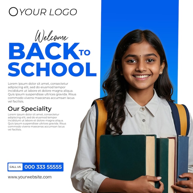 Back To School Post Design