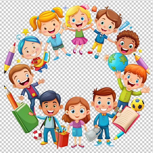 back to school vector banner design with colorful