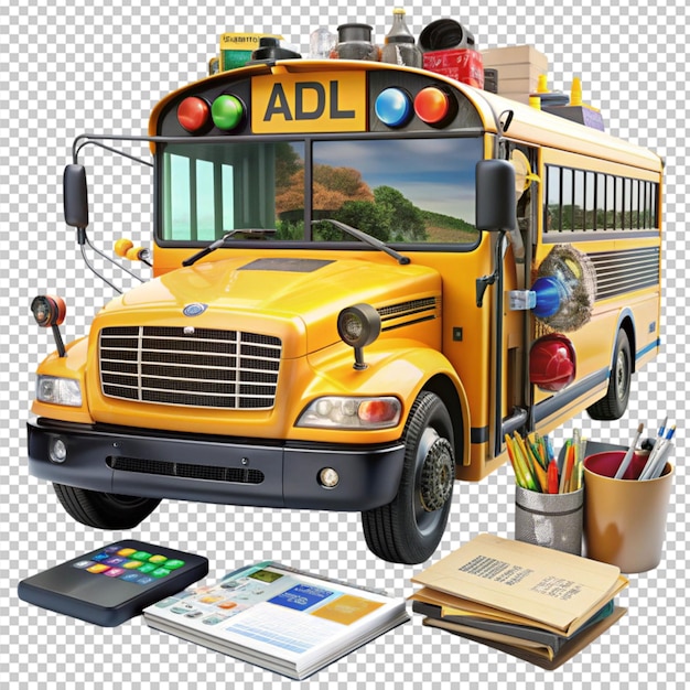 PSD back to school with school supplies and equipment