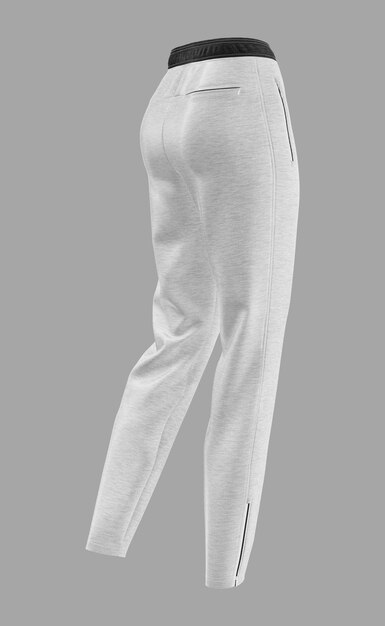 PSD back training pants psd mockup