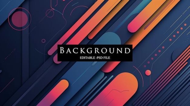 Background abstract flat design